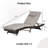 Set Of 2 Outdoor Long Reclining Chair, Reclining Lounge Chair, Lawn Sunbathing Chairs-896516787-896516786