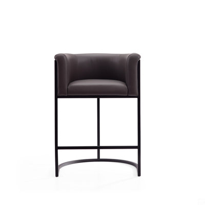 Metal Upholstered Counter Stool