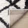 Botelho Cream Charcoal Abstract Trellis Rug
