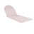 Outdoor Chaise Lounge Chair, Acacia wood Pool Chair with Adjustable Backrest and Cushion, Outdoor Lounge Chair for Beach, Yard, or Poolside (rope)-607517929