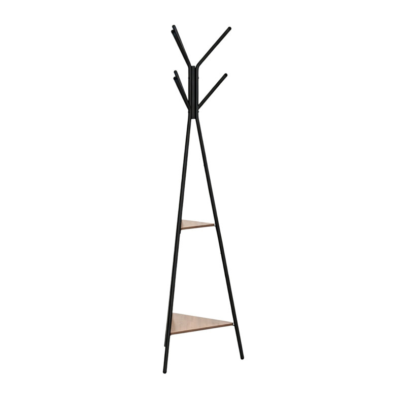 Freestanding 6 - Hook Coat Rack