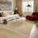 Jemier Textured Tile Beige Area Rug