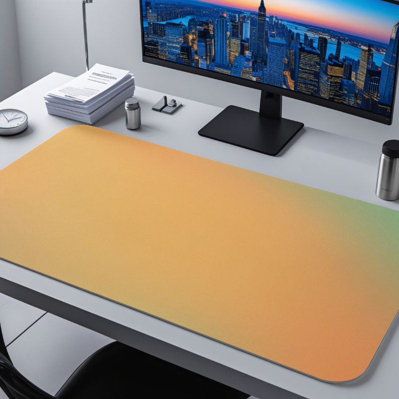 Polyester Desk Pad, 23.6x13.8