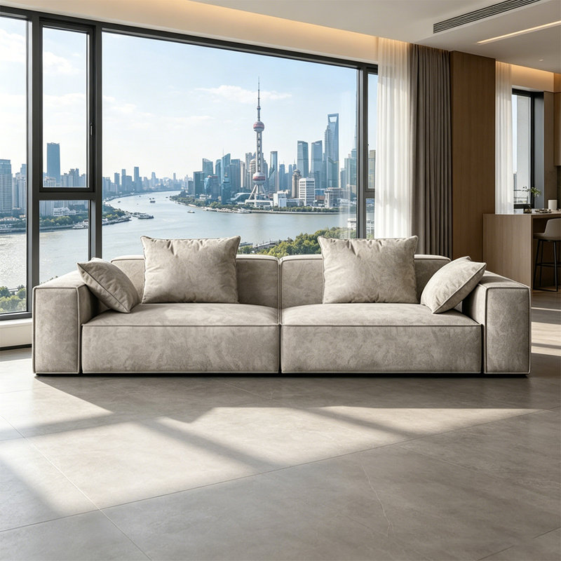 Picture color Polyester Modular Sofa