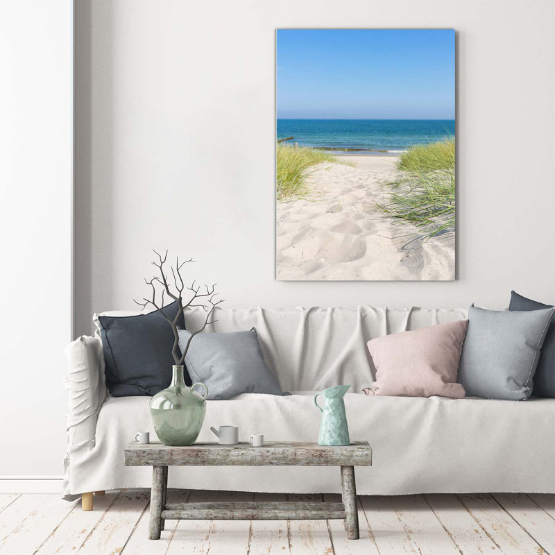 Coastal Dunes - Wrapped Canvas Print
