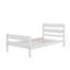 Structure de lit simple avec tête et pied de lit-905856496