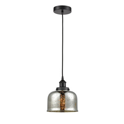 Luminaire suspendu en forme de cloche à 1 lumière Bostonia