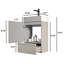 Meuble-lavabo autoportant avec lavabo en céramique-691879248