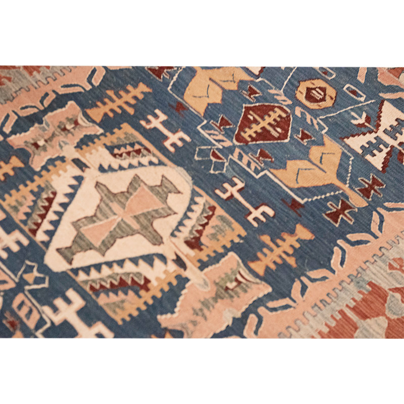 Hand Knotted Wool Area Rug