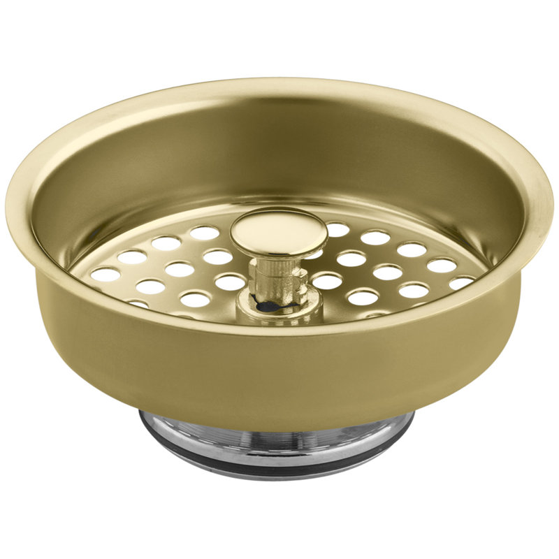 Filtre à panier Duostrainer, Laiton poli éclatant