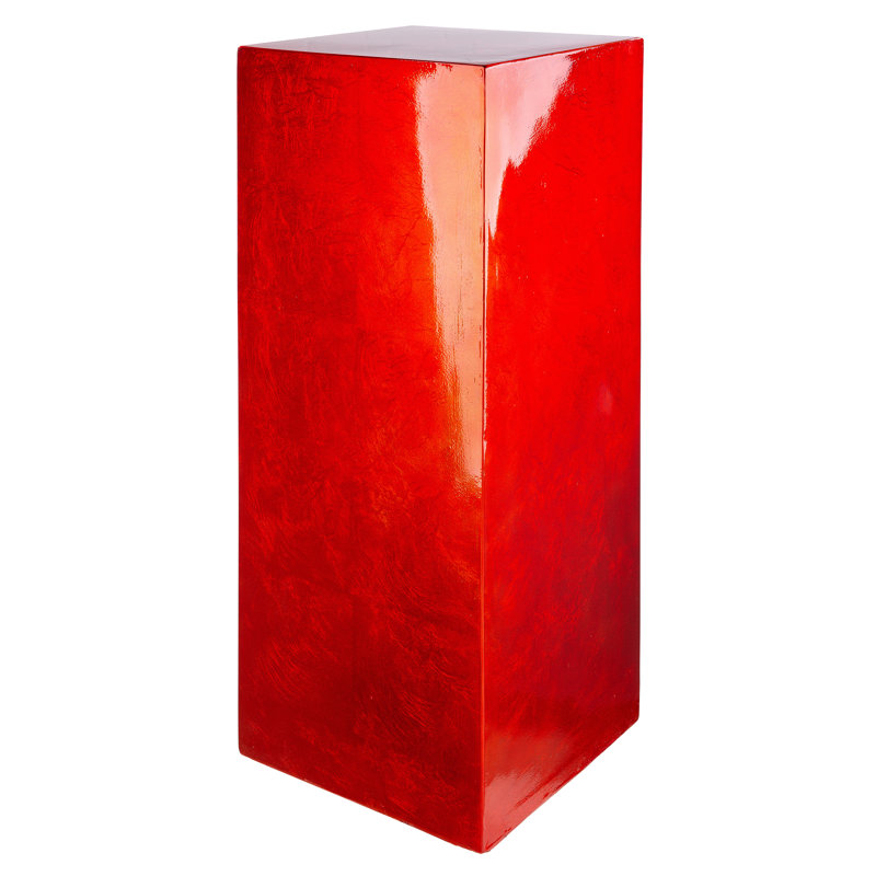 Gravois Plant Stand, Red, H100 x L27 x D27cm