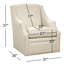 Pomeline Swivel Armchair