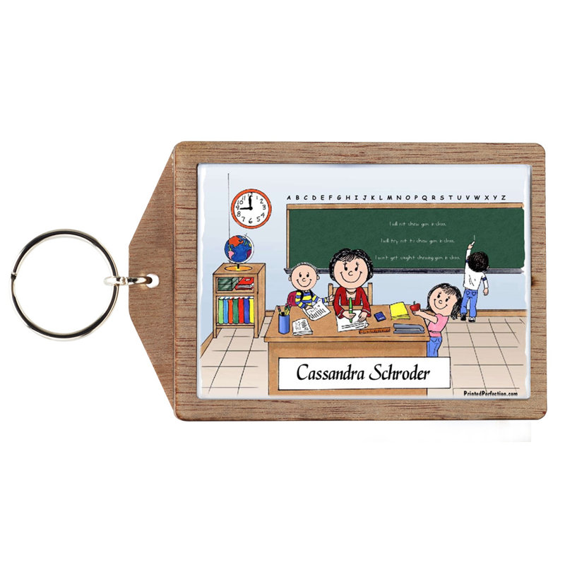 Personalized Teacher - Porte-clés féminin