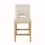Ensemble de 2 tabourets de comptoir 27 pouces, tissu
