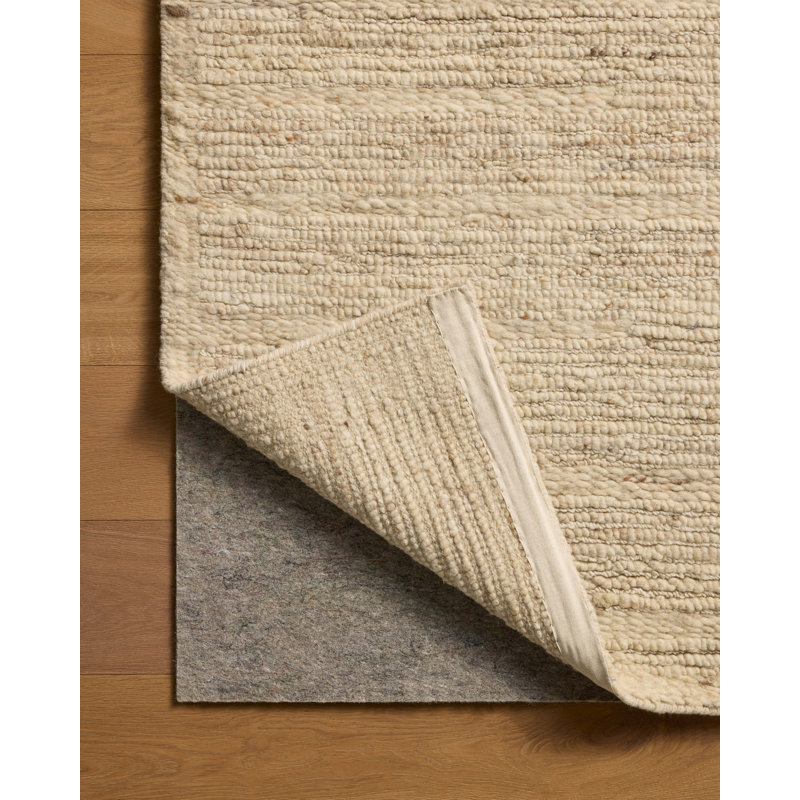 Leanne Ford x Loloi Lennox Natural Area Rug, Rectangle 11'6" x 15'