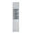 Multi-Functional Corner Cabinet Tall Bathroom Storage Cabinet with Two Doors and Adjustable Shelves, Open Shelf-524798872
