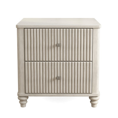 Fluted Nightstand