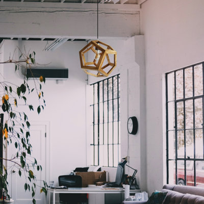 Chiang 1 - Light Oil Geometric Pendant