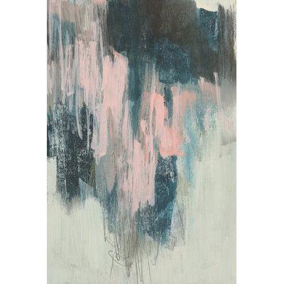 Blush Cascade II 1 Piece Painting on Canvas