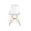 Chaise d'appoint Stoneham en transparent