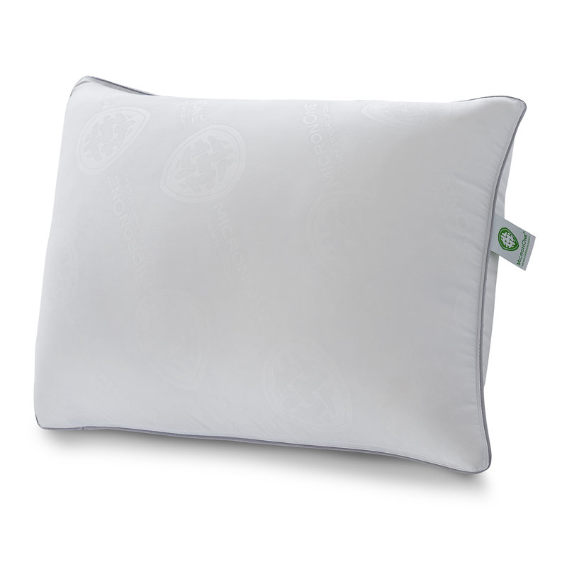 Standard Size White Hypoallergenic Polyester Pillow Set