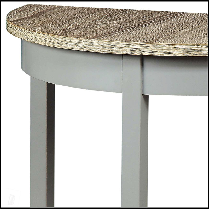 Console en chêne naturel Justino avec rangement spacieux, parfaite pour les intérieurs modernes et minimalistes.
