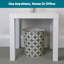 JVL Plastic Decorative Bin