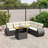 Vidaxl Garden Sofa SetModular Garden Sofa Set Rectangular Modern