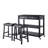 Diamondback Granite Top Kitchen Island Set-373407936-351355884