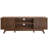 Chapne LED TV Stand Media Entertainment Center Table with 2 Cabinets and Adjustable Shelf-1651369927