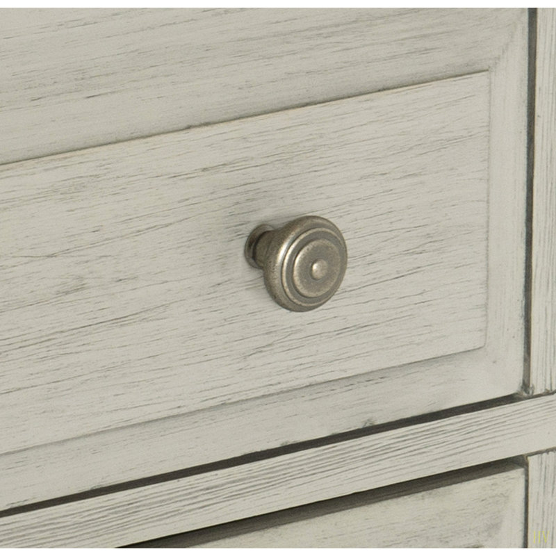 Table de chevet classique 1Pc avec 2X tiroirs et rangement