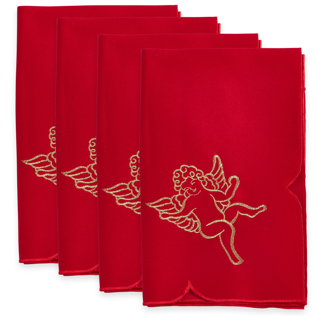 Sauter Polyester Square Napkin (Set of 4) The Holiday Aisle® 