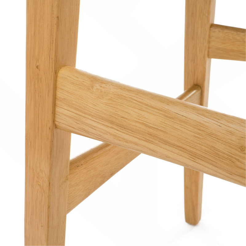 Tabouret d'appoint, Gris, Naturel