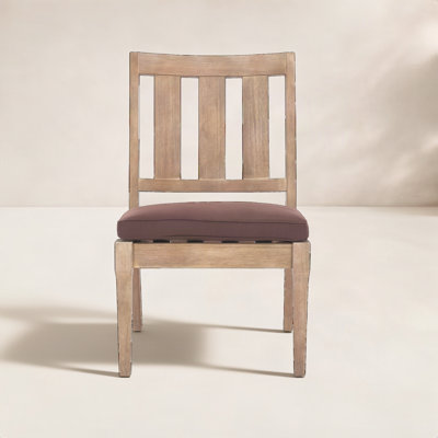 Samya Eucalyptus Patio Side Chair