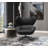 Espedito 100% Top Grain Leather Swivel Chair-70815386
