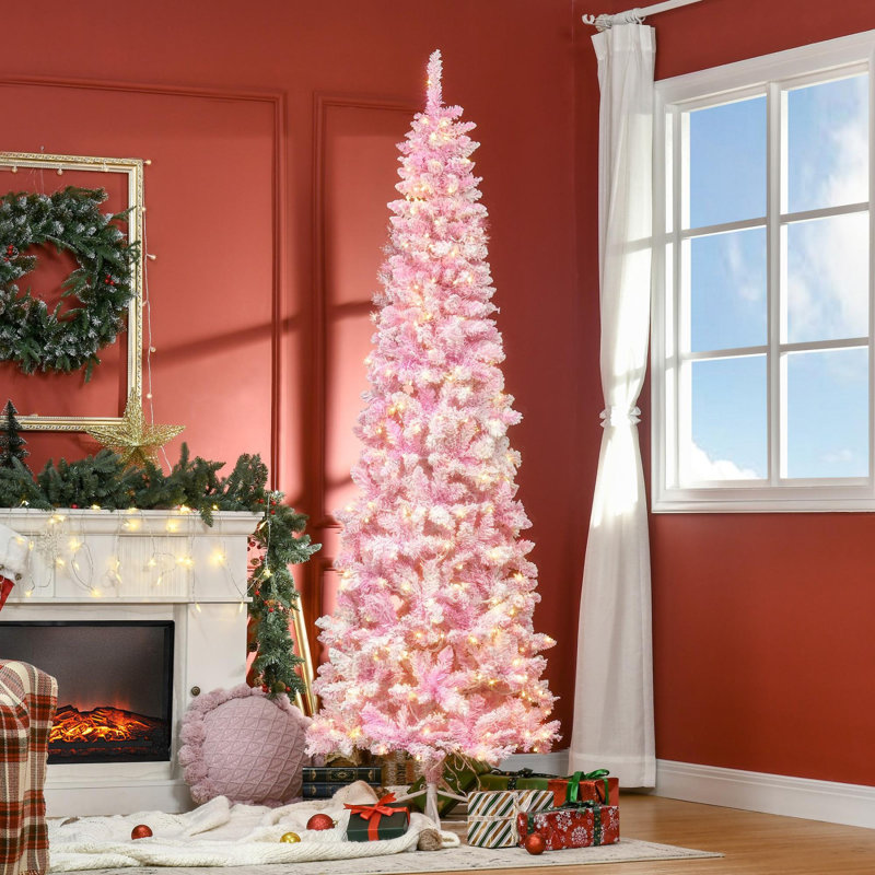 Arbre de Noël artificiel enneigé, 6'