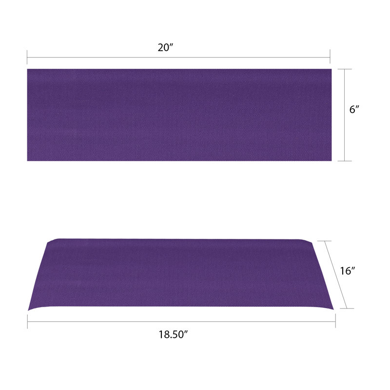 Somer Folding Director Chair Replacement Canvas, Purple