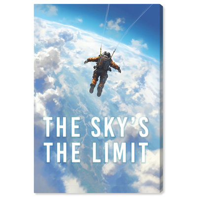 Toile «Sky's the Limit» par Mancave
