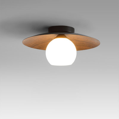 Huriya Glass Flush Mount