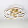 Shawntae 3-Light LED 50W Modern Flush Mount Ceiling Fixture Remote Dimmable