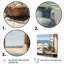 Costal Poteries Window View - Farmhouse Windows, art mural-1347105177-1347105176