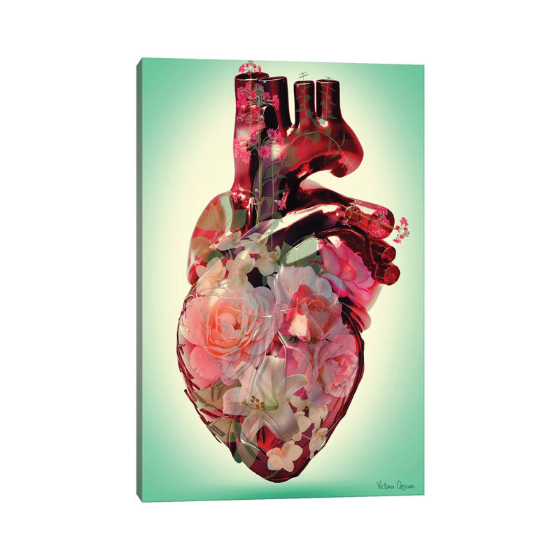 Human Garden - Print on Canvas, Wrapped Canvas, 30.48 cm H x 45.72 cm W