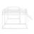 Full And Twin Size L-Shaped Bunk Bed With Slide-528995834