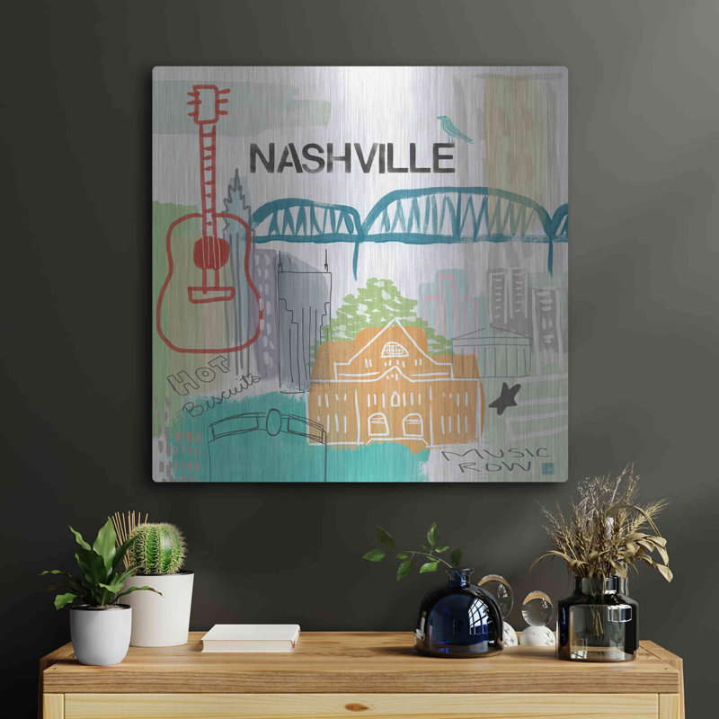 «Nashville» par Linda Woods, H 24 po x l 24 po