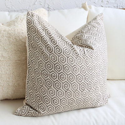  Cotton Throw Square Pillow Cover
