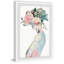 «Flower and Butterflies II», reproduction encadrée-50108249