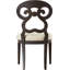 Chaise Parson à dossier reine Anne en lin-1770654574