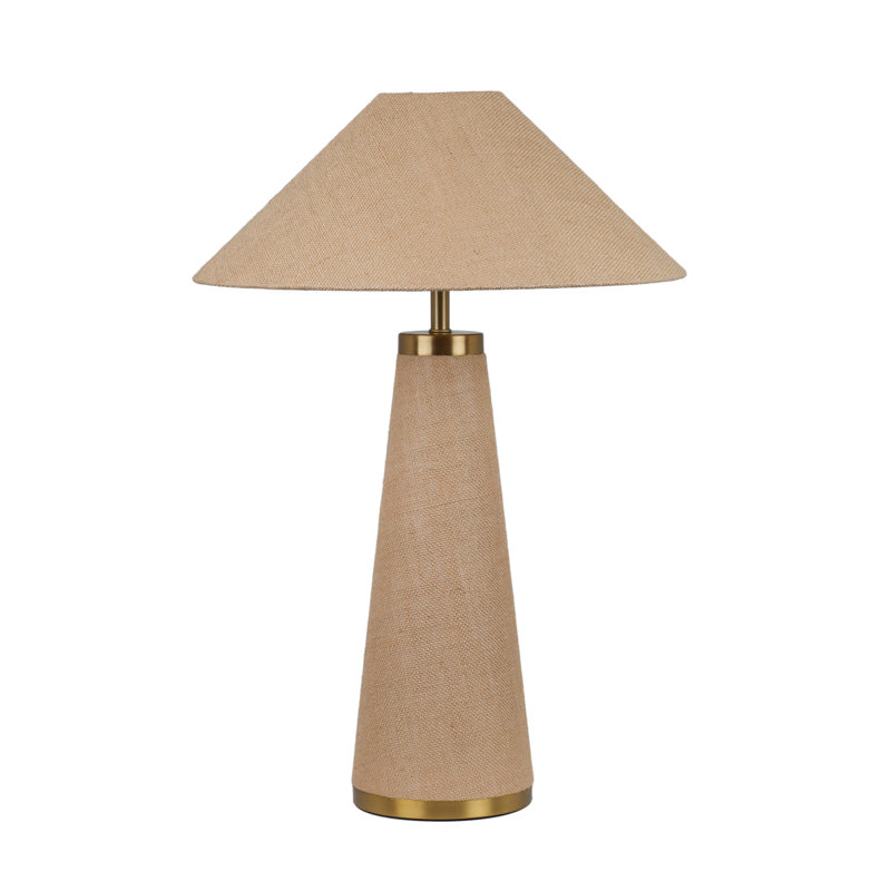 Lampe de table en jute naturel Graham