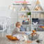Paniers de rangement en plastique avec couvercle-1206312996