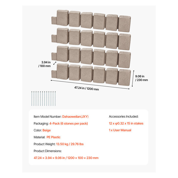 Dimensions du produit